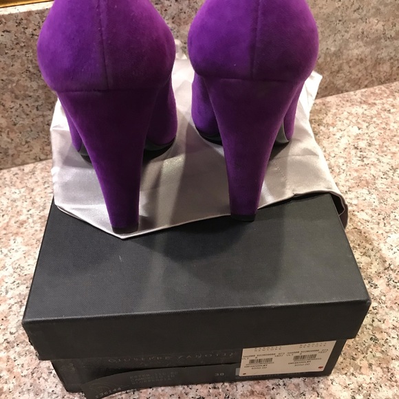 Giuseppe Zanotti violet pumps size 38 - Picture 7 of 8